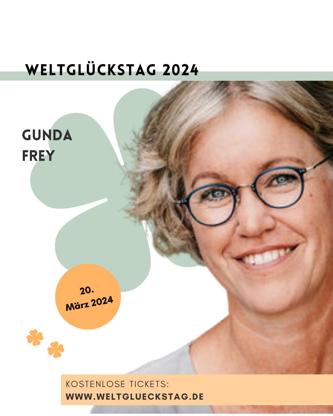 Gunda Frey  – Glück und Trauma hängen zusammen – Weltglückstag 2024